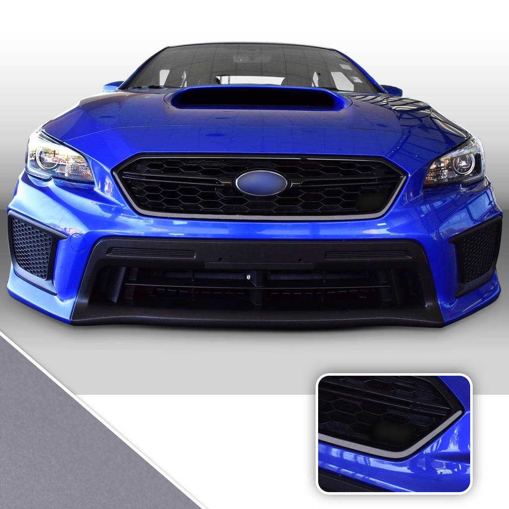 Front Grille Pinstripe Vinyl Decal Overlay Wrap Trim Compatible with and Fits WRX STi 2018-2020