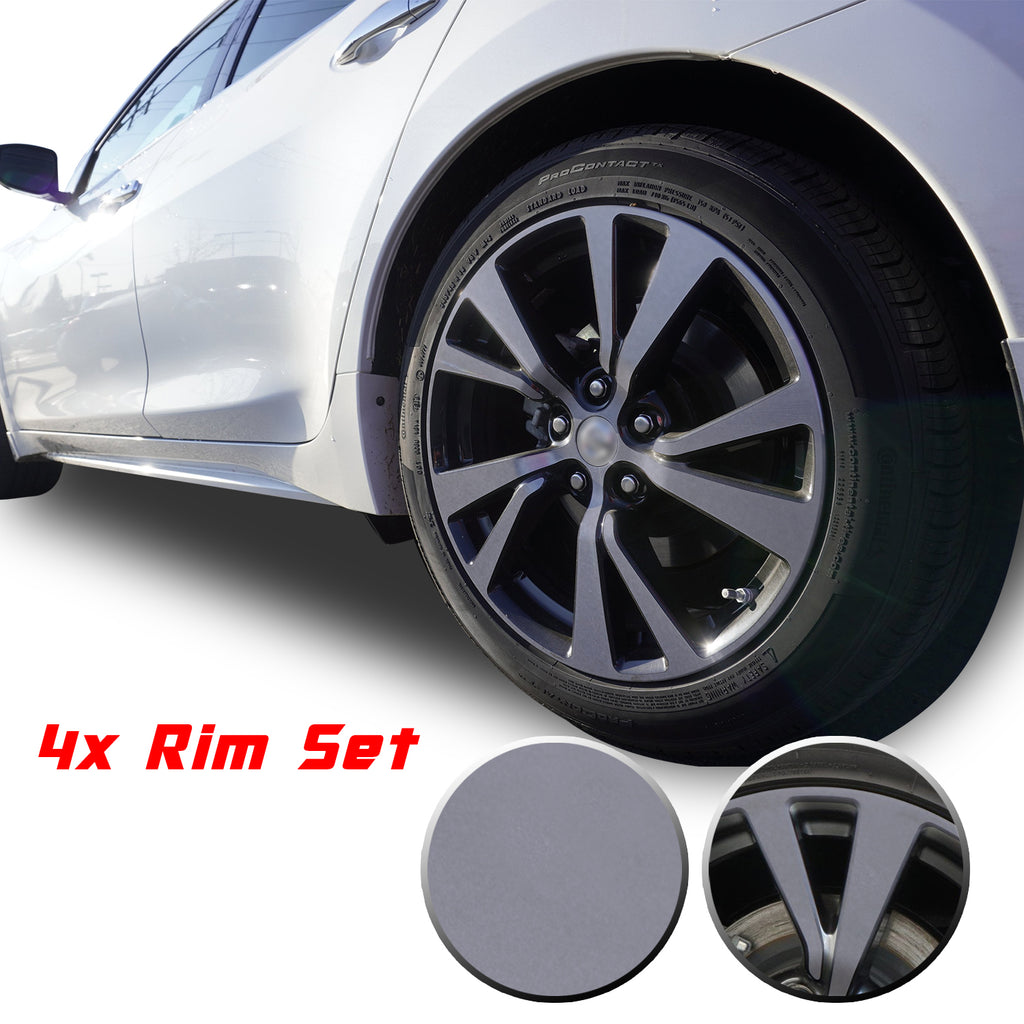 18" Wheel Rim Chrome Delete Vinyl Wrap Overlay Kit Compatible with and Fits Maxima 2016 - 2020