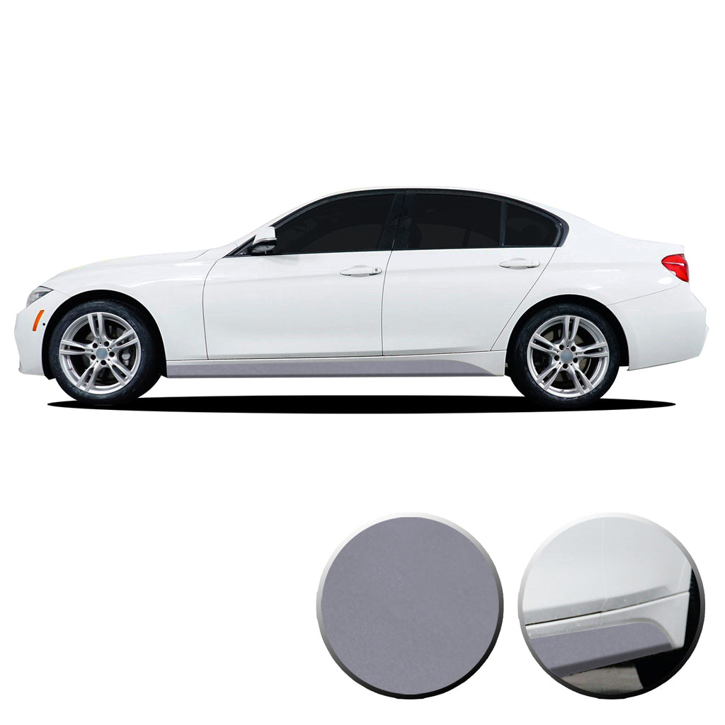 Lower Panel Side Skirt Accent Vinyl Overlay Compatible with BMW 3 Series F30 F31 E90 E91 2007-2019