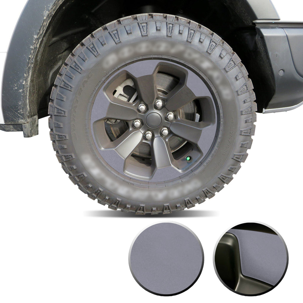 Full Wheel Overlay Rim Accent Vinyl Decal Wrap Compatible with Ram Rebel 2018+