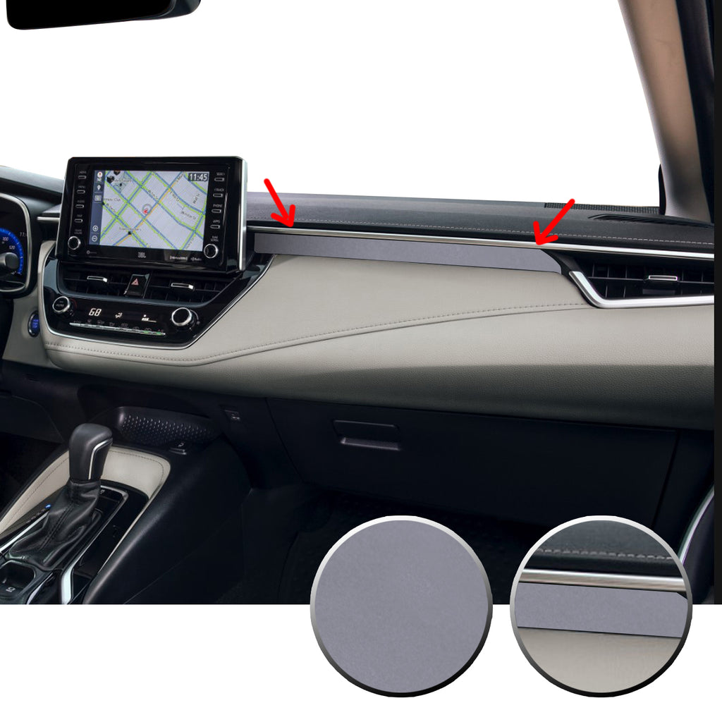 Interior Dashboard Accent Vinyl Decal Compatible with Toyota Corolla 2020 2021