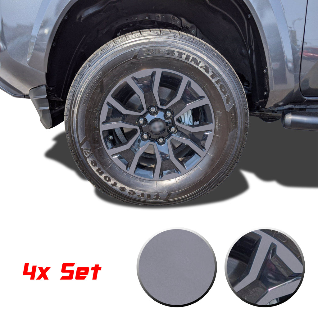17" Wheel Rim Vinyl Overlay Decals Wrap Trim Compatible with and Fits Tacoma TRD Sport 2020 2021