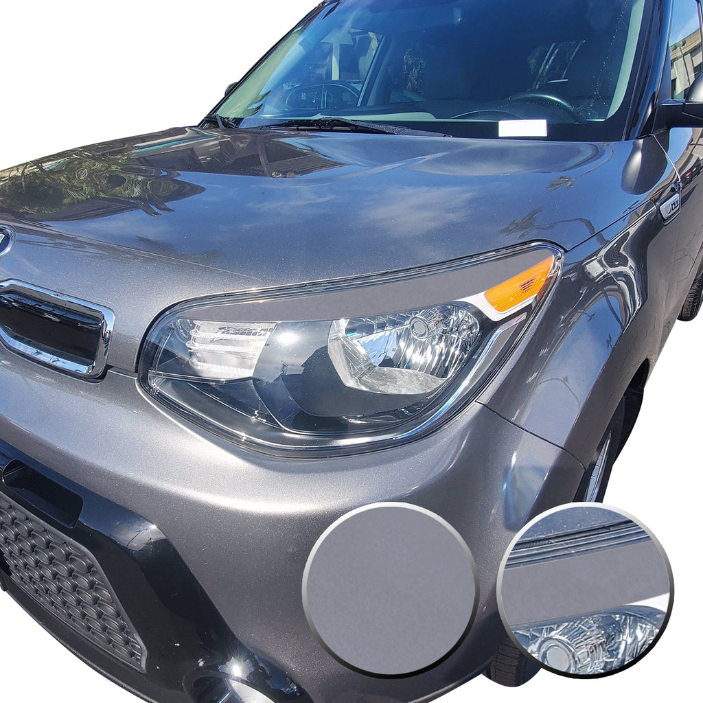 Eyelid Accent Overlay Precut Decal Vinyl Trim Compatible with and Fits Kia Soul 2014 2015 2016