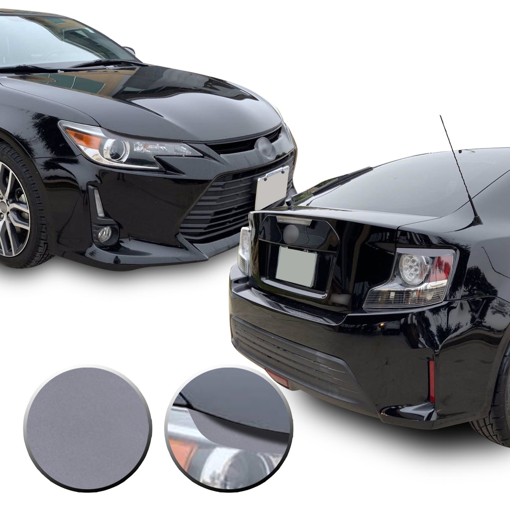 Headlight & Tail Light Eyelid Eyebrow Overlay Vinyl Decal Compatible with Scion tC 2014-2016