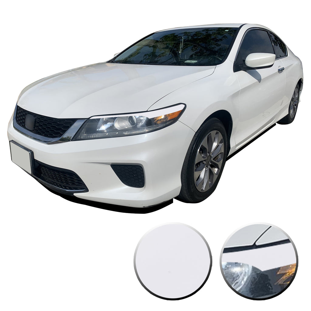 Headlight Eyelid Eyebrow Vinyl Decal Compatible with Honda Accord 2013-2015