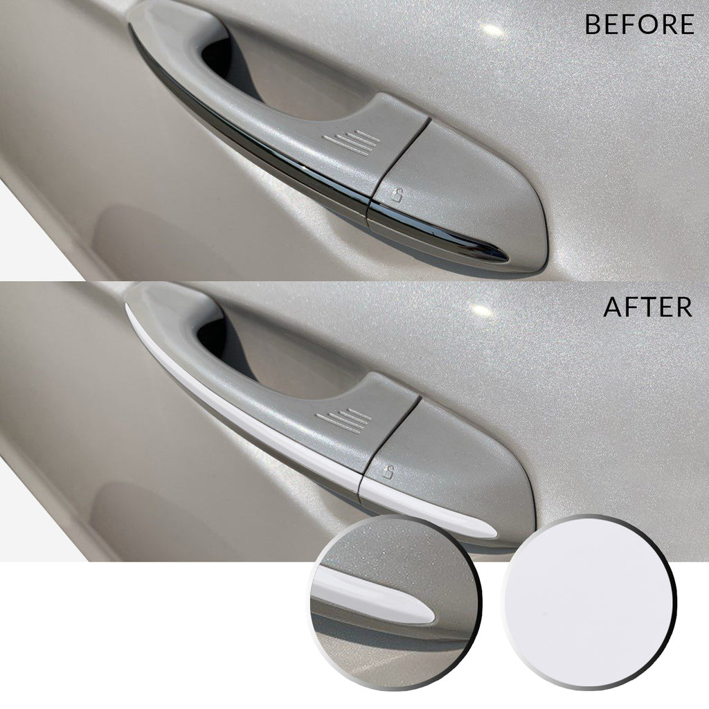 Door Handle Overlay Wrap Vinyl Decal Trim Compatible with and Fits Ford Fusion 2013-2019