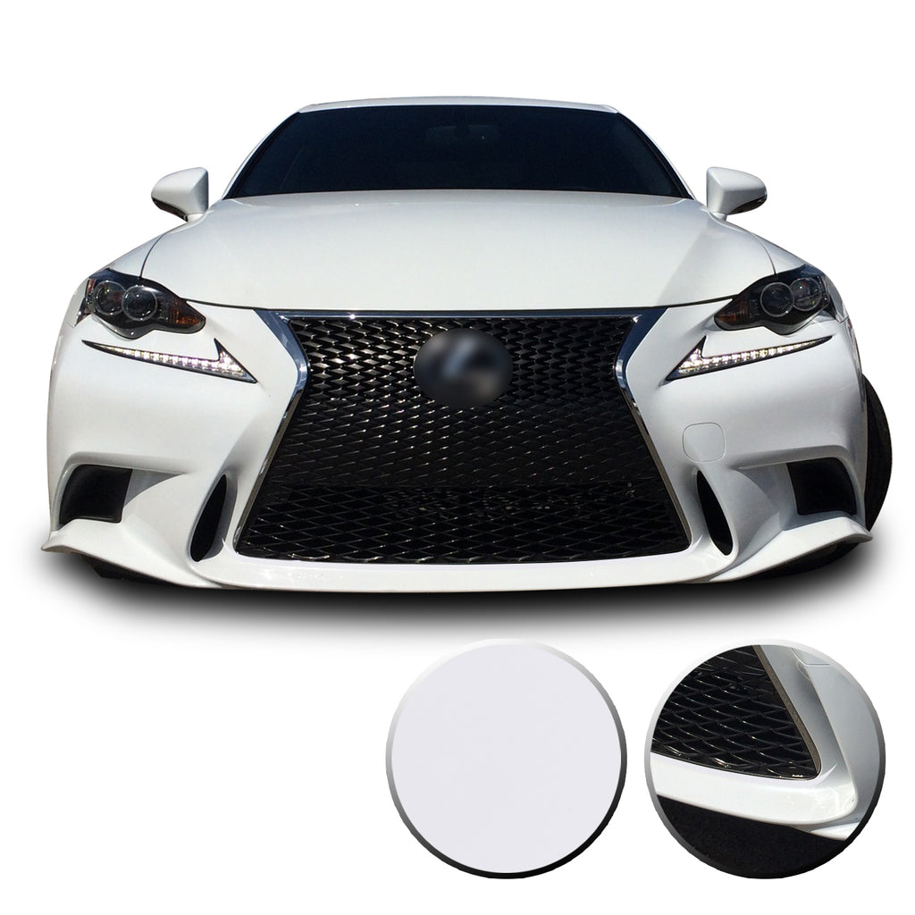 Front Grille Pinstripe Accent Vinyl Decal Overlay Wrap Compatible with Lexus IS200t IS250 IS300 IS F Sport 2014-2016