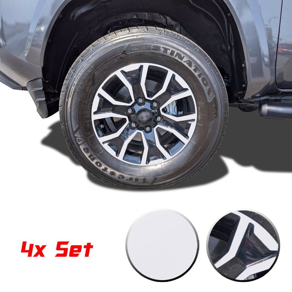 17" Wheel Rim Vinyl Overlay Decals Wrap Trim Compatible with and Fits Tacoma TRD Sport 2020 2021