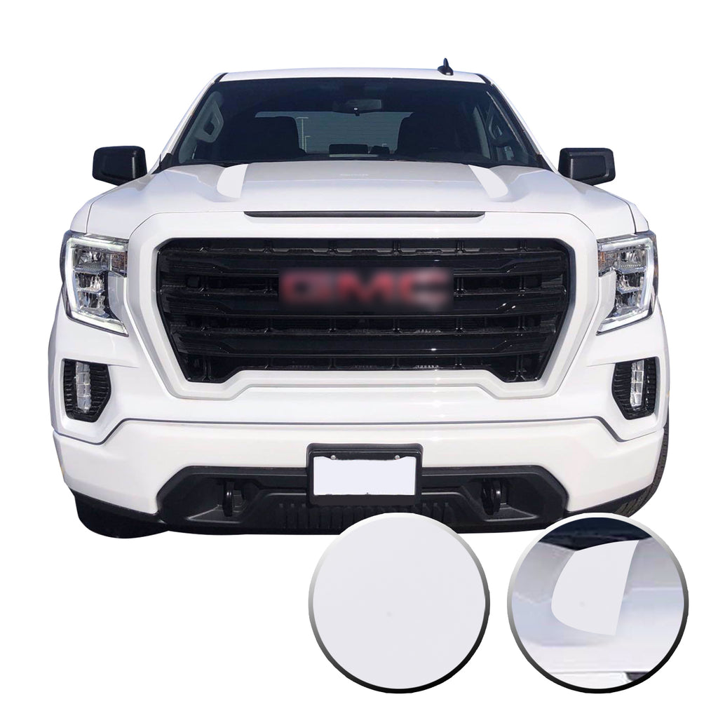 Hood Spear Stripes Trim Vinyl Decal Compatible with GMC Sierra 2020 - 2021
