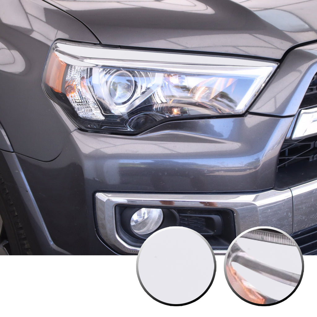 Headlight Eyelid Eyebrow Graphic Vinyl Decal Compatible with Toyota 4Runner 2010-2017