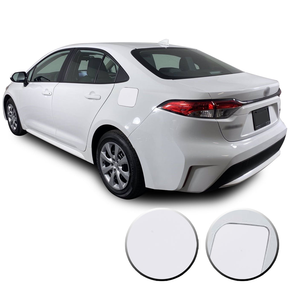 Gas Fuel Door Graphic Overlay Pre Cut Vinyl Decal Compatible with Toyota Corolla 2019 2020 2021