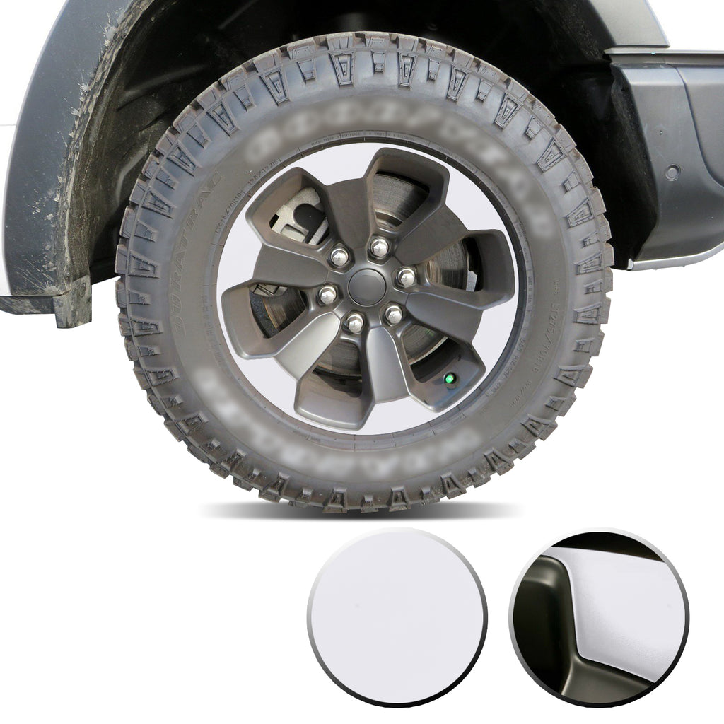 Full Wheel Overlay Rim Accent Vinyl Decal Wrap Compatible with Ram Rebel 2018+