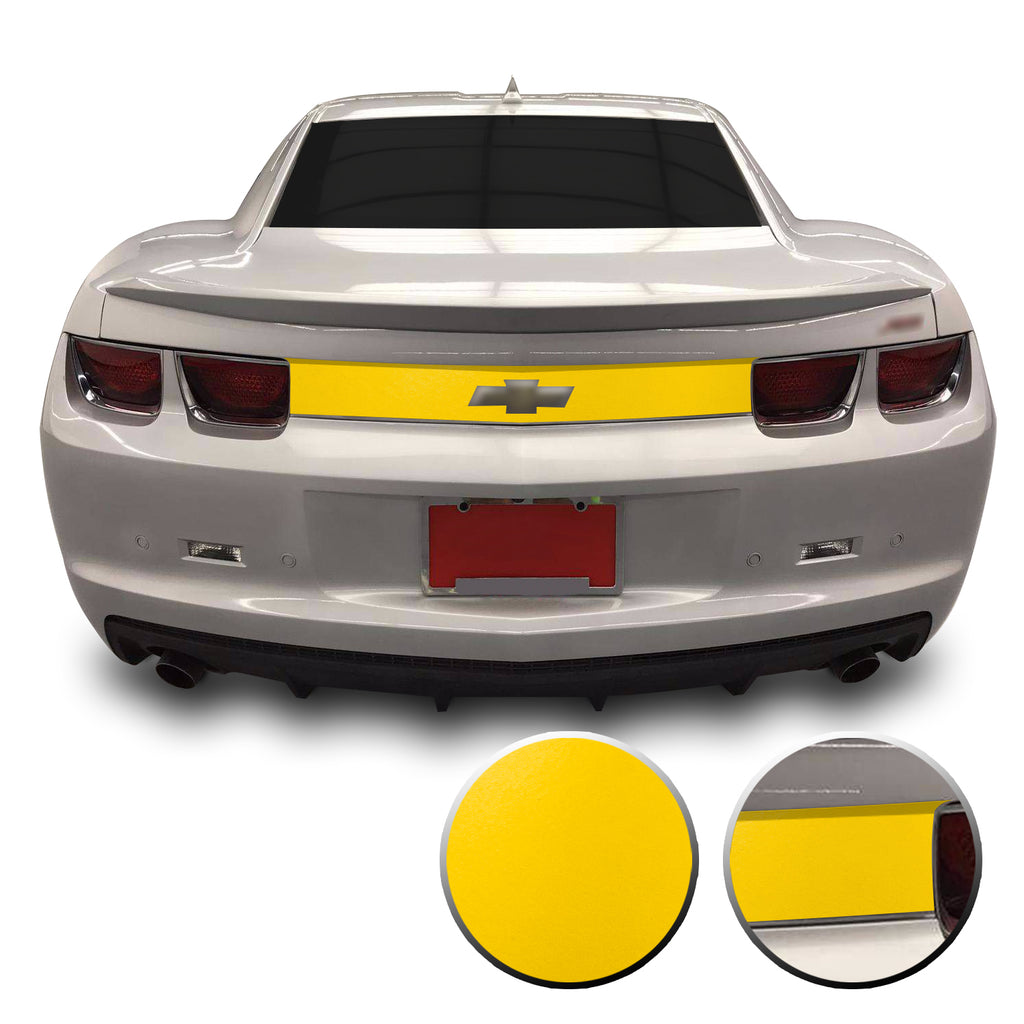 Trunk Rear Decklid Trim Graphic Vinyl Decal Compatible with Chevy Camaro 2010 2011 2012 2013